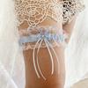 Leg Garters Bows Rose Leg Band for Women Unique Party Costume Accessory Lingerie Thigh Chain Wedding Leg Garter