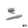 BDP507 Front Left Door Lock Tumbler Barrel Cylinder 44.8 Mm Eccentric Orbital Follower Repair Set for Mercedes W124 S124 C124 A124 1247600177