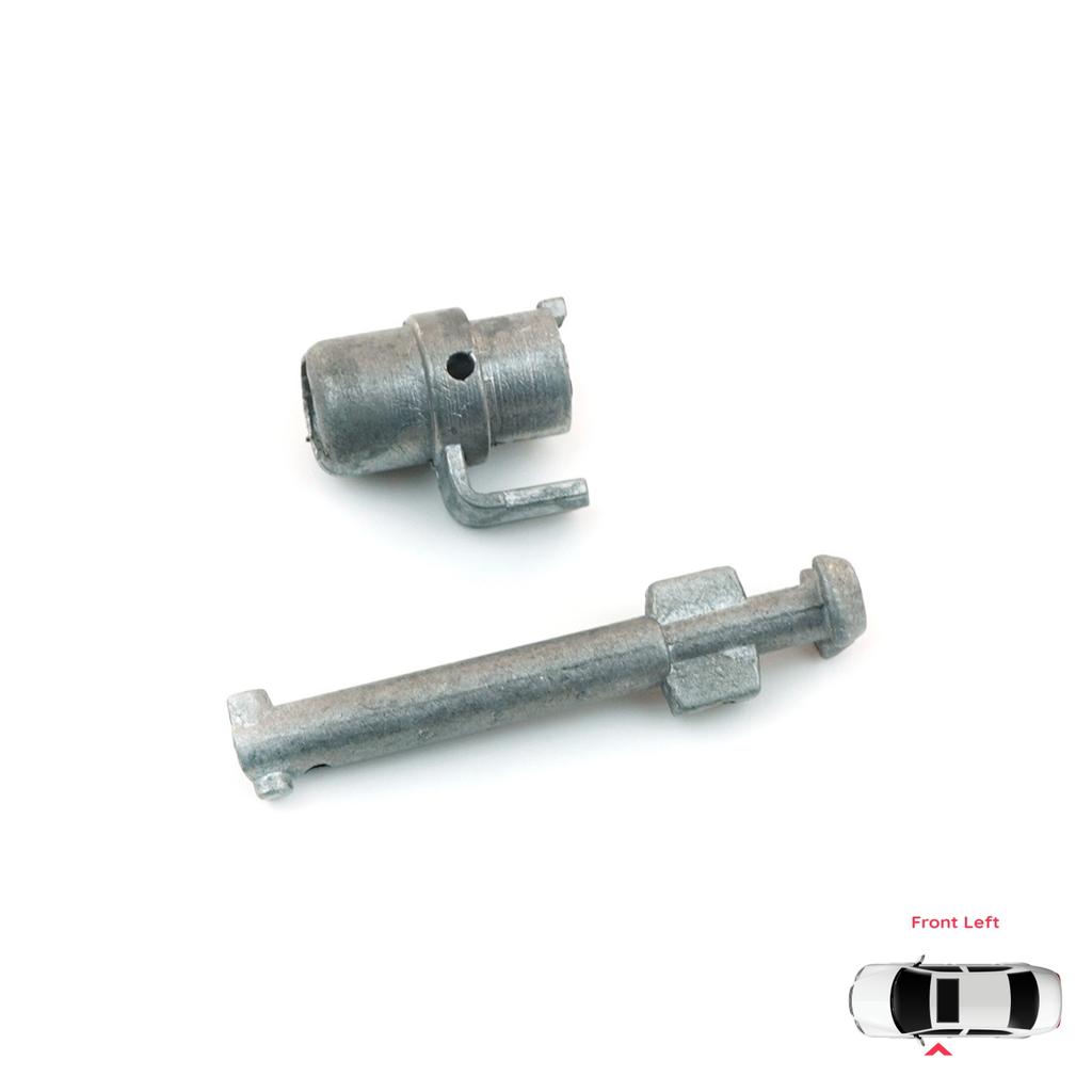 BDP507 Front Left Door Lock Tumbler Barrel Cylinder 44.8 Mm Eccentric Orbital Follower Repair Set for Mercedes W124 S124 C124 A124 1247600177