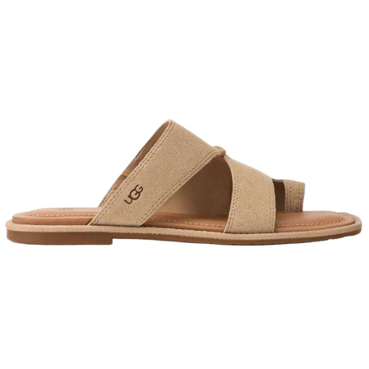 UGG Matira Fashionable Comfortable Rubber Sole Anti-Wear Slide Sandals Women Sandals Beige 1167472-MDSD