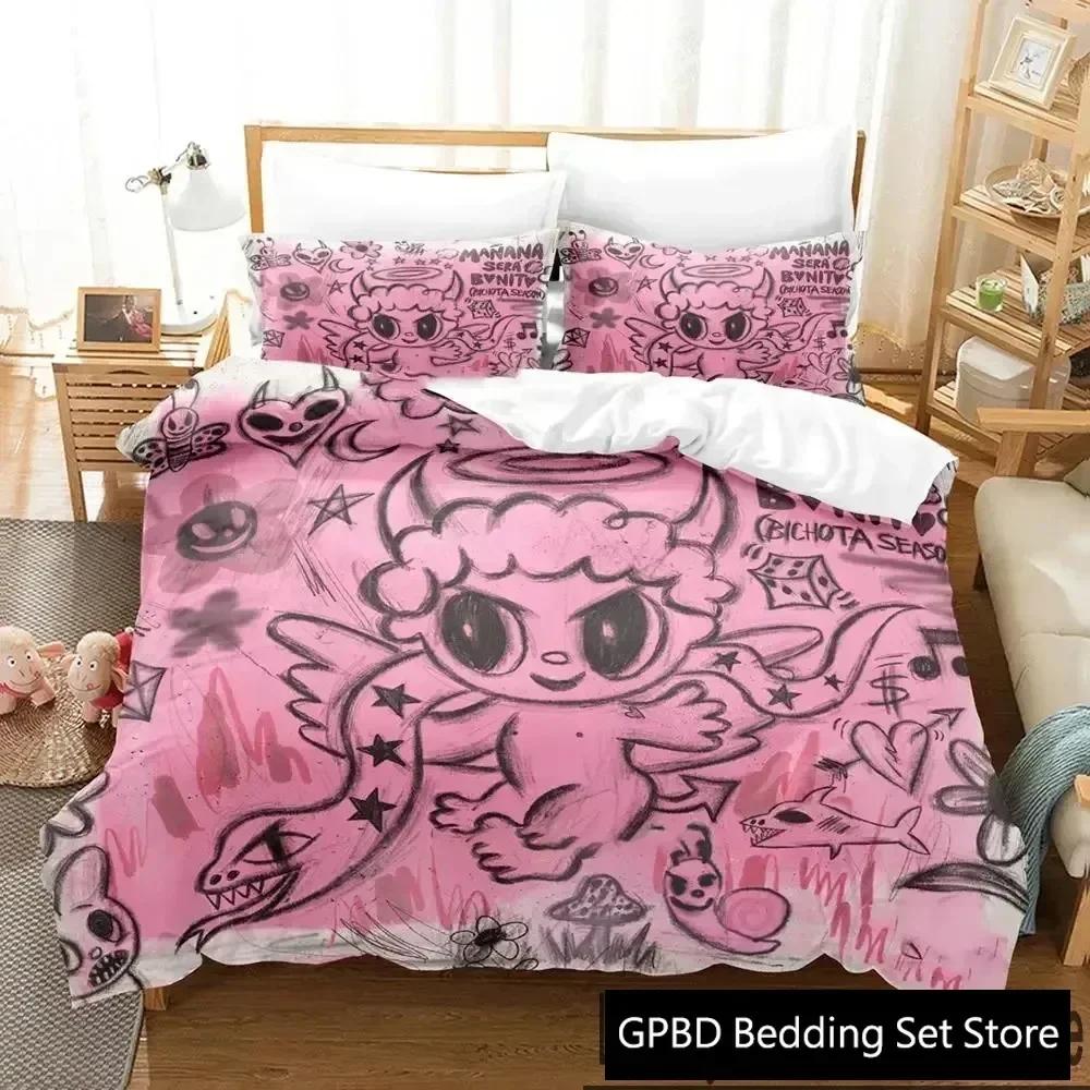 Comforter 3D Print Karol G Manana Sera Bonito Bichota Bedding Set Bedroom Soft Modern S Comefortable Quilt