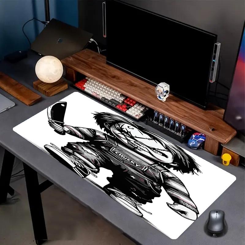 Bride of Chucky Print Mouse Pad, Anti‑Slip Desktop keyboard Mat, for PC Laptop Gaming Working Daily Use, Cool Festival Surprise Gift