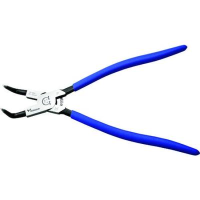 Alicates para anillos elásticos TSUNODA king TTC de punta dura para agujeros mandíbula curva 300 mm SIB300P