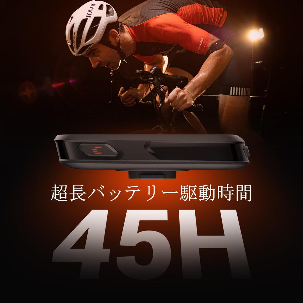 Ciclocomputador COOSPO CS500 com Bicicleta e Velocímetro para Estrada Sem Fio Bluetooth Sensor de Velocidade Medidor de Potência Grande Strava Instrução em Japonês
