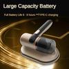 Household Mattress Vacuum Cleaner Ultraviolet Sterilization Machine Small Handheld Wireless Mite Remover USB Charging Portable