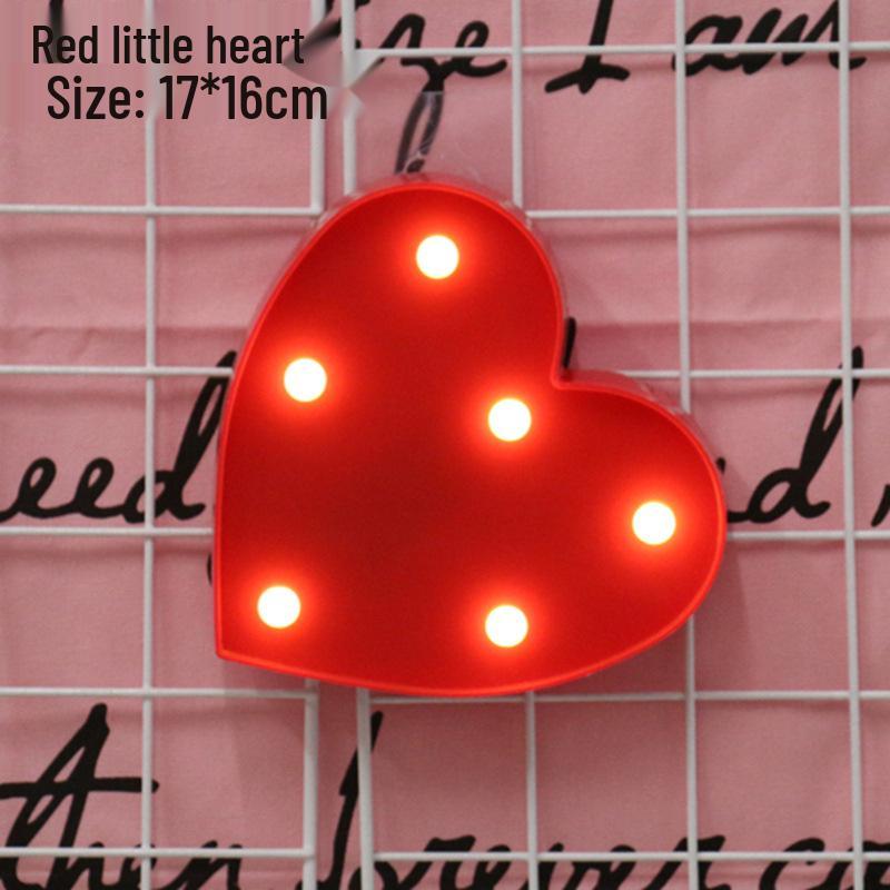 

LED Happy Birthday Blessing Lights - Romantic Luminous Party Decoration Sign Standard