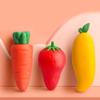 Strawberry Mango Students Stationery Soft Pencil Erasers Big Fruit Erasers Correction Supplies
