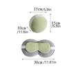 Soft 2 in 1 Eye Mask Pillow Foldable Multifunctional Travel Pillow Light-blocking With Storage Hook Neck Pillows Kids