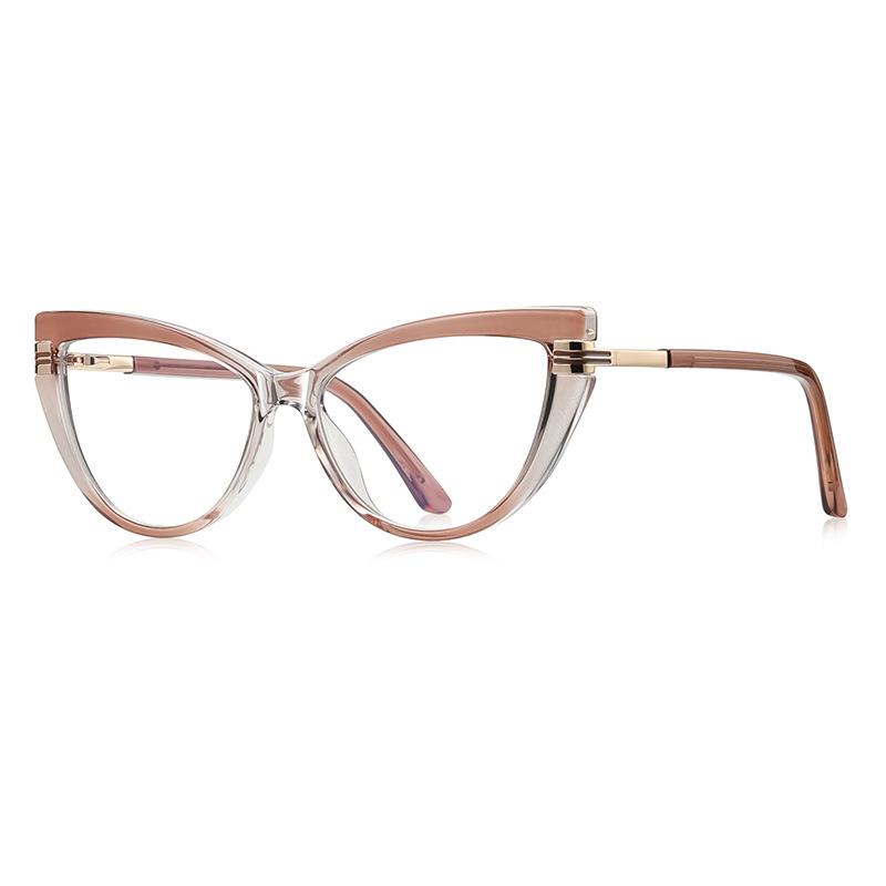 Cat Eye Presbyopia Glasses For Women Ultra-Light Far Sight Eyewear Prescription Optical Lens Gradient Fashion Reading Eyeglasses