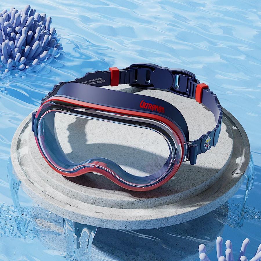 Ultraman Childrens Swimming Goggles With Waterproof Pc Lenses For Kids Recreational Swimming