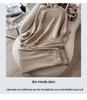 French Fashion Irregular Fringe Knit Suit Skirt - Autumn High-End Two-Piece Set