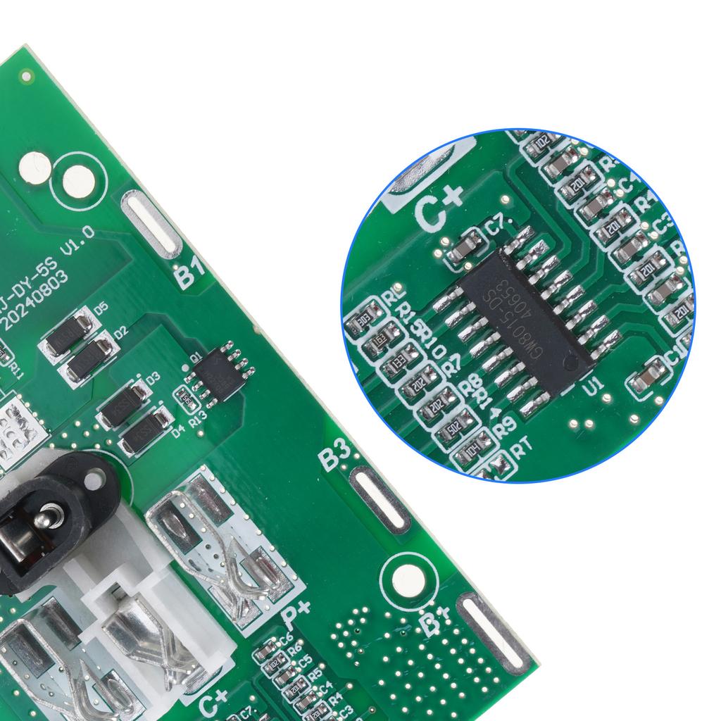21V Lithium Battery Protective Board Battery Charging Board Connector Circuit Board Module For Power Tool Accessories