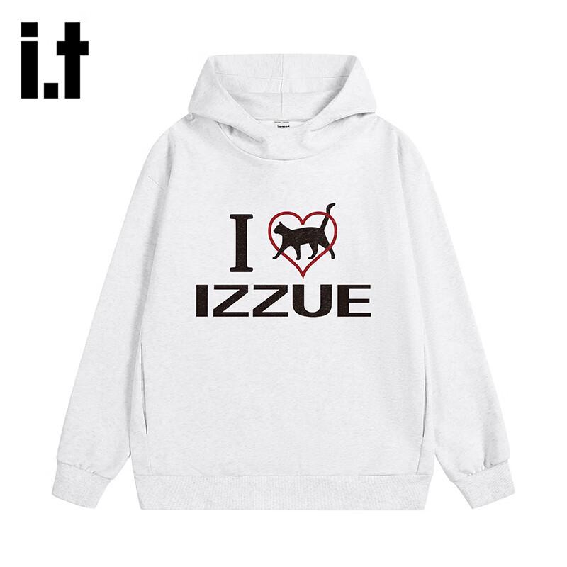 Izzue Unisex American Retro Hooded Sweatshirt