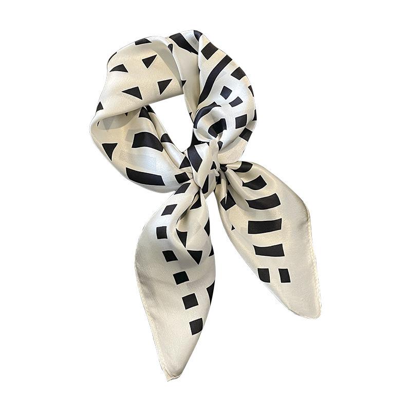 100% Natural Silk Square Scarf Women Foulard High Quality Bandana Scarves Female Summer New Neckerchief Headkerchief Shawl Wrap