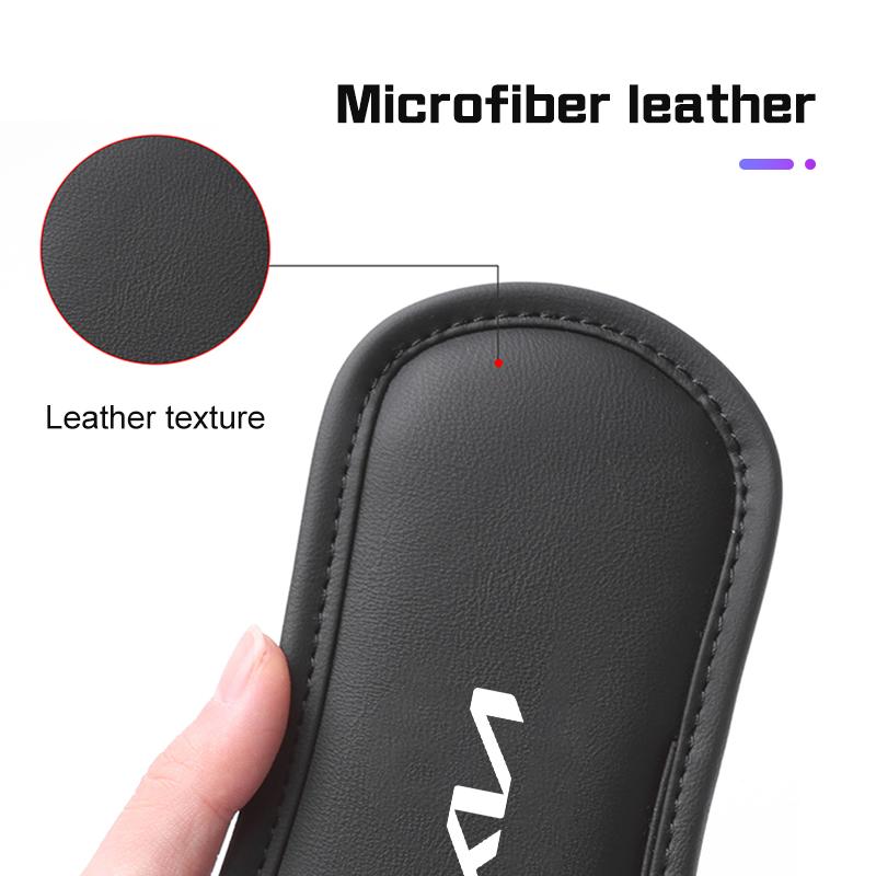 PU Leather Car Elbow Rest Pad For Kia Sportage RIO Optima Ceed Sorento Forte Niro Soul K5 K4 Center Console Leg Mat Knee Cushion
