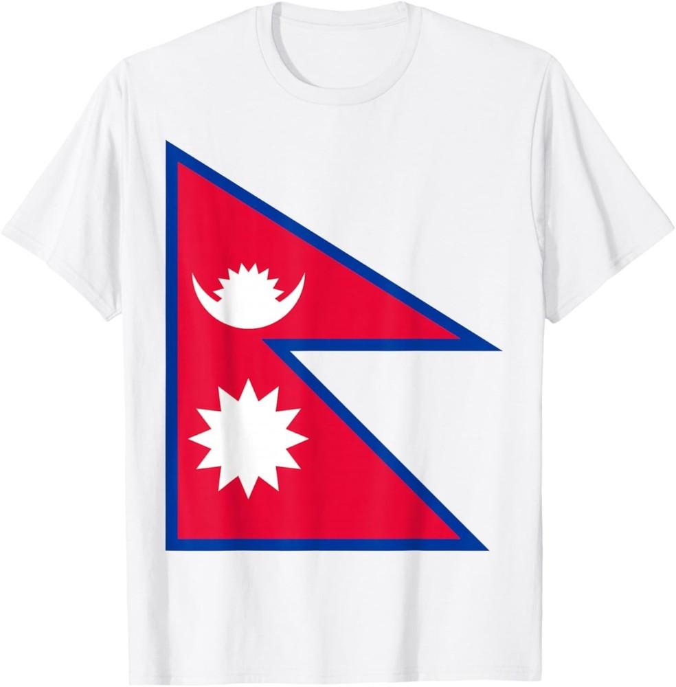 

Nepali Patriotic Gifts and Tees - Nepal Flag T-Shirt S