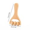Wooden Massage Roller That Is Easy To Carry, Comes with a Storage Bag - Versatile Hardwood Body Roller Designed for Deep Tissue Therapy