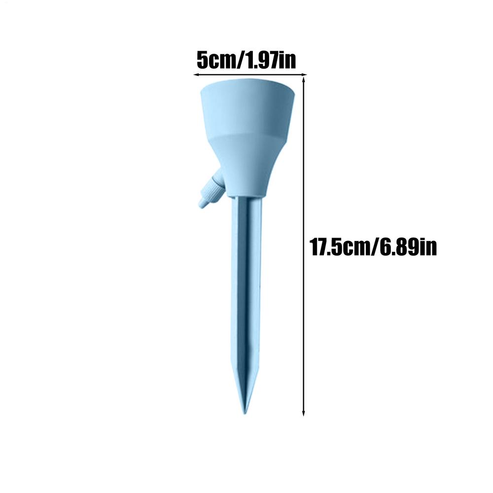 Plant Watering Stakes 3 Pieces Automatic Irrigation Dripper Automatic Plant Waterers With Control Valve For Indoor Outdoor Home