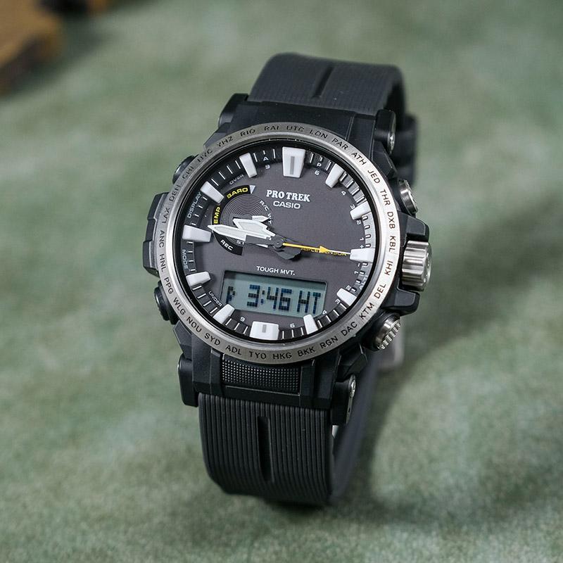 CASIO Men PRO TREK Black Watch PRW-61-1APR PRW-61-1APR