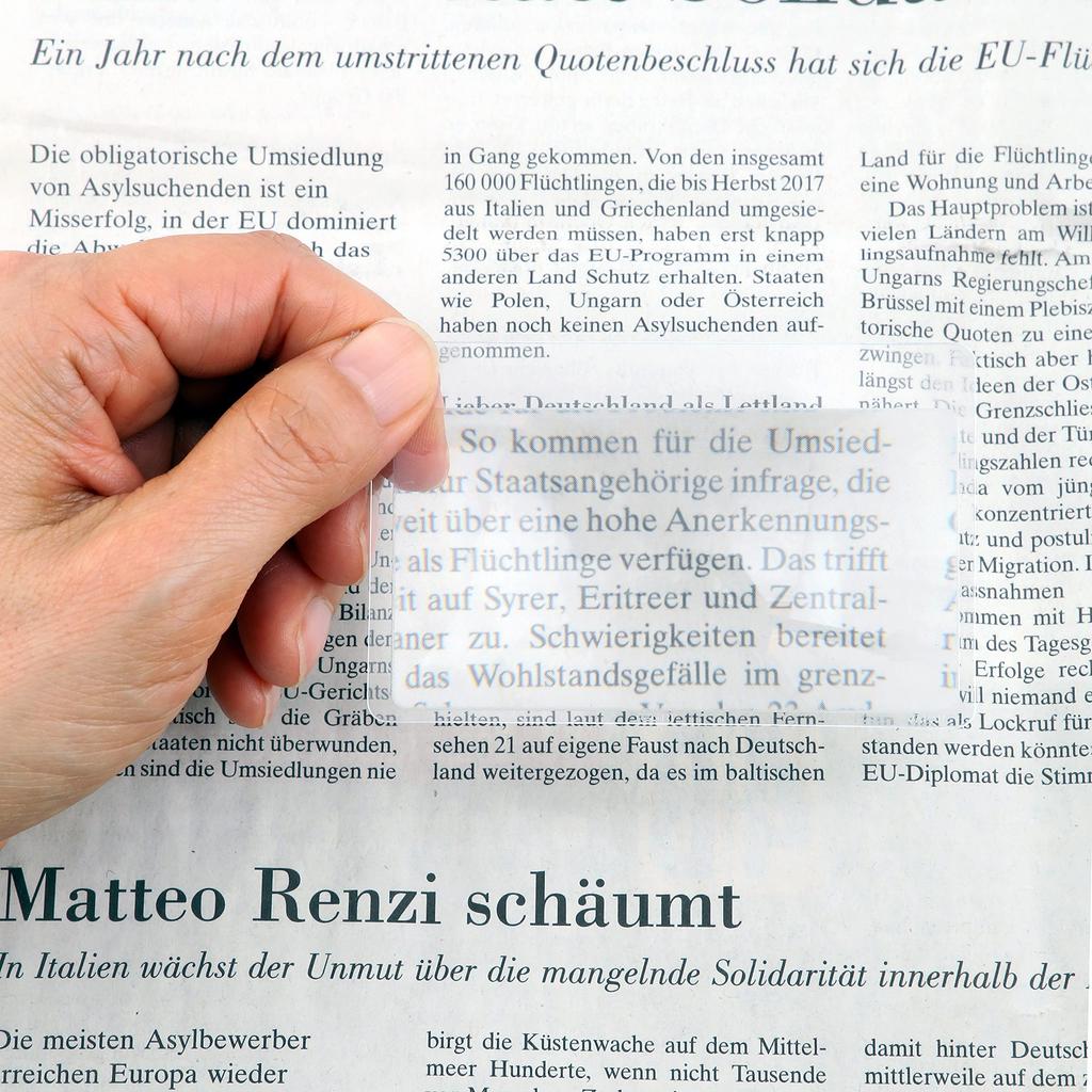 Lupă Vixen Loupe Thin T88, mărimea cărții de vizită RO 41383 (Trandafir)