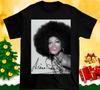 Camiseta Negra de Manga Corta con Firma de Diana Ross Tallas S-5XL Camiseta Unisex de Algodón