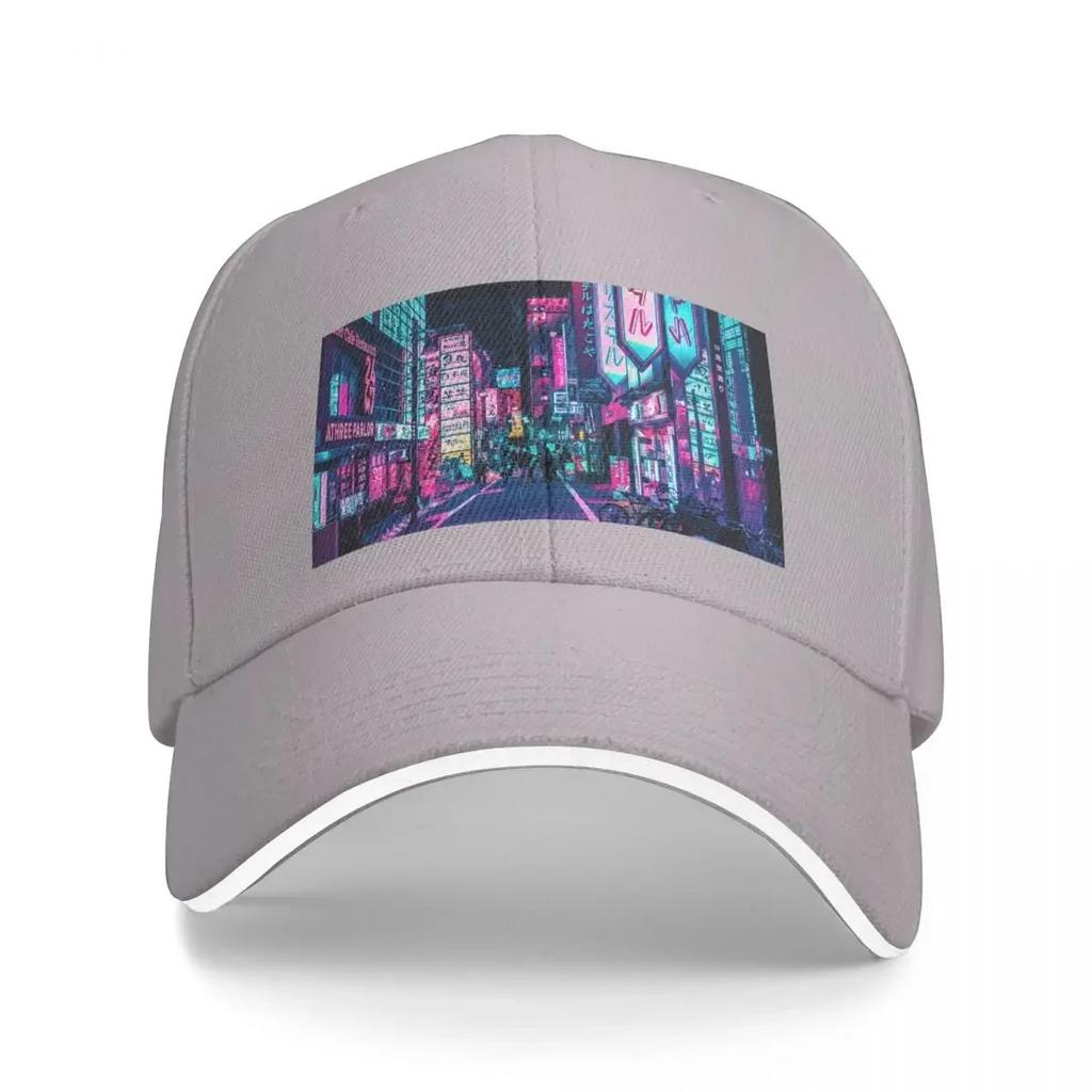 Tokyo  A Neon Wonderland Baseball Cap Luxury Unisex Hat Designer Hat Visor Snap Back Hat Trucker Hats For Unisex Womens