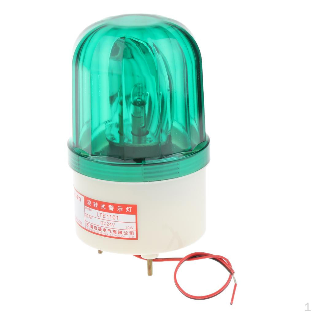12 LED Warning Light Workshop Round Truck Car Signal