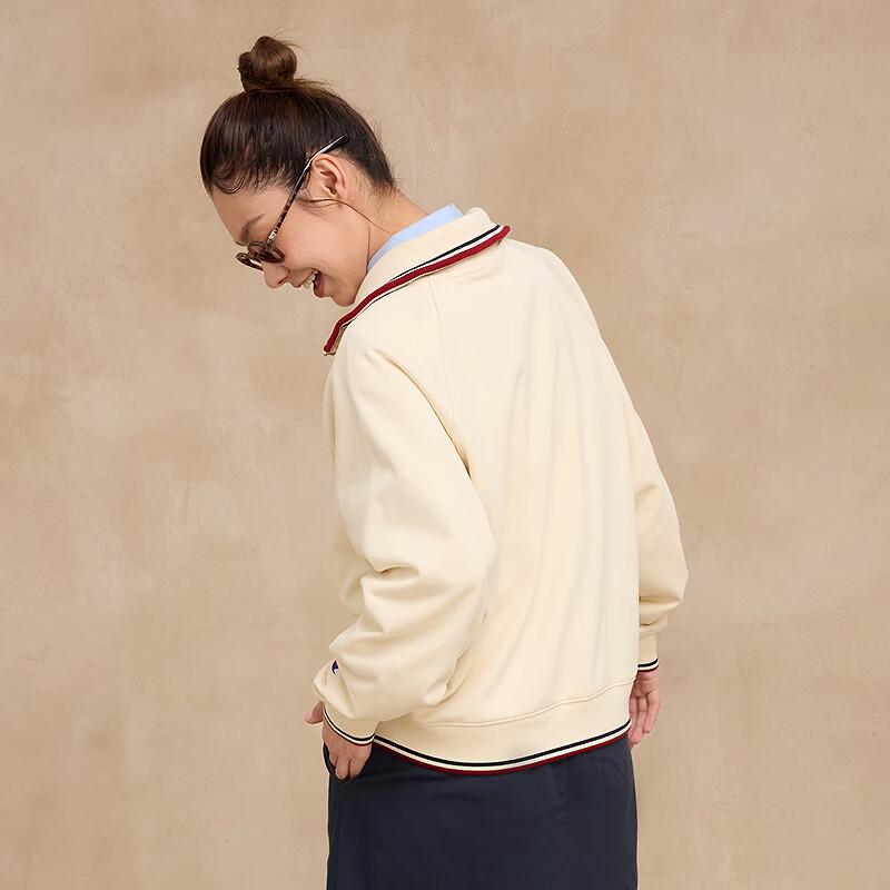 Champion Women's Half-Zip Polo Collar Sweatshirt