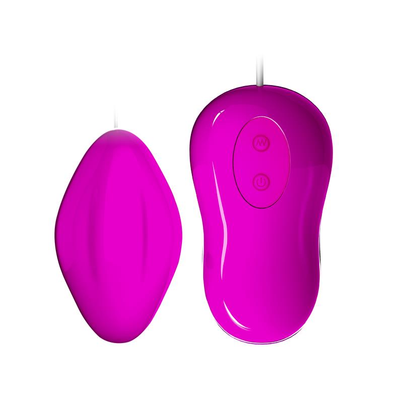 Avery Pink and White Vibrating Egg