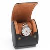 Elegant Leather Watch Storage Case Handmade Wristwatch Holder Carrying Box Women Jewelry Accessory Organiser