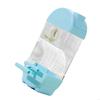 Clear Bird Feeder with Semi Closed Designs Antisplash To Prevent Waste Automatic Parrots Feeder Cage Accessories X3UC