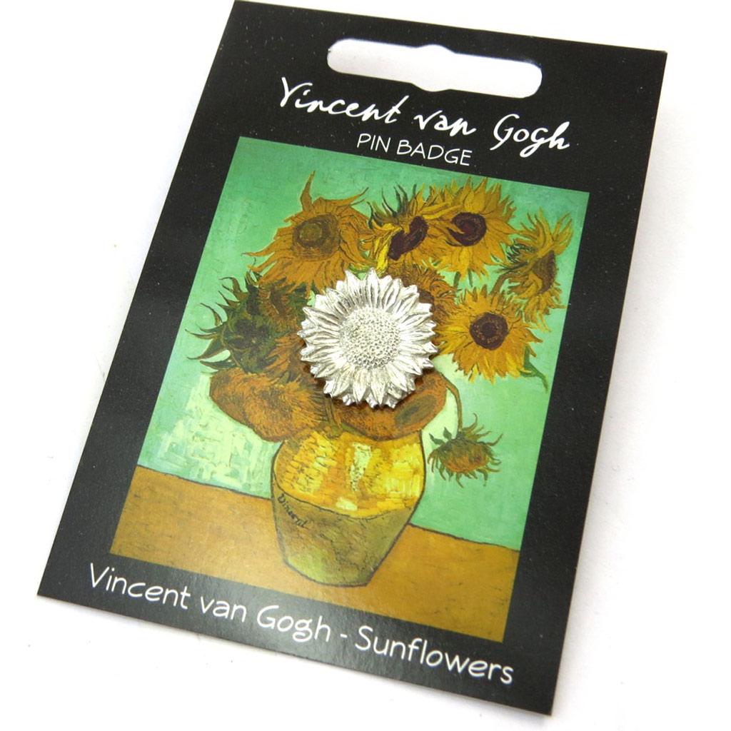 

Les Trésors De Lily [N5261] - Золотая брошь-булавка Vincent Van Gogh (подсолнух)
