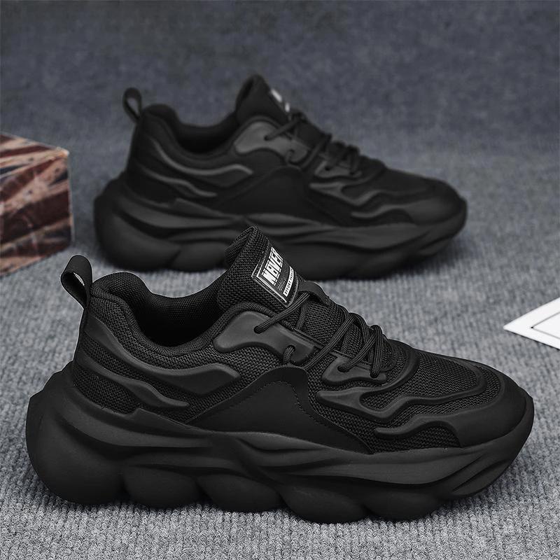Fashion New Style Casual Running Shoes Thick Bottom Casual Breathable Men Fashion Best Sellers Superior Quality Men Shoes Sneakers