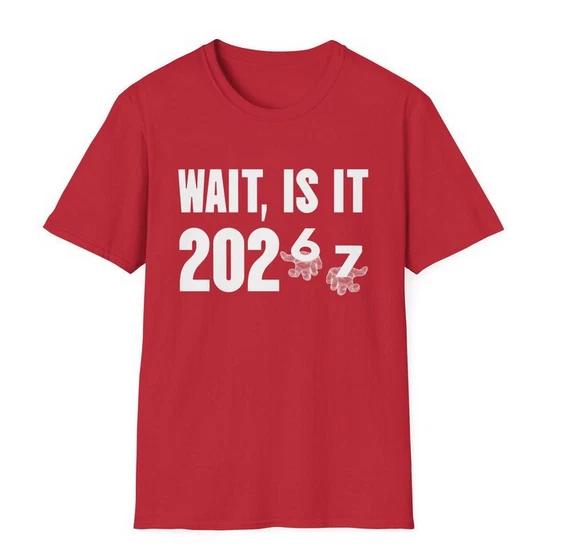 

Funny 6 7 meme Shirt - 2026 New Year Eve Tee - 2026-7 T-Shirt S