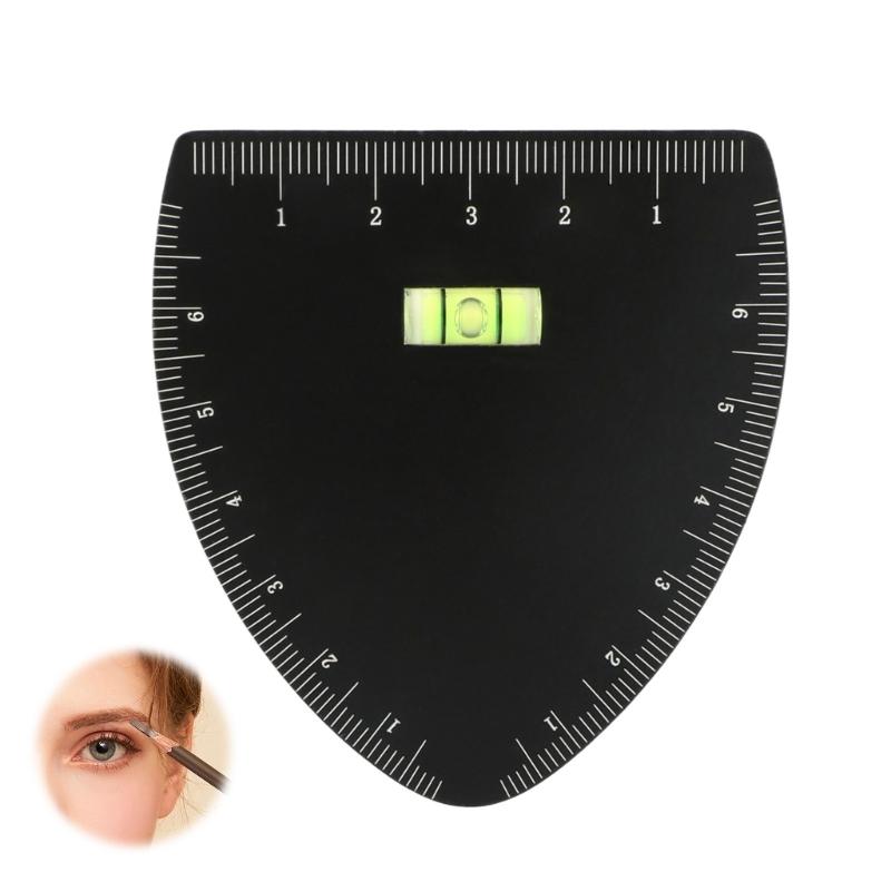 Easy To Use Brow Stencils Includes Measurement Markers Adjustable Eyebrow Positioning Tool for Salons Quality Result