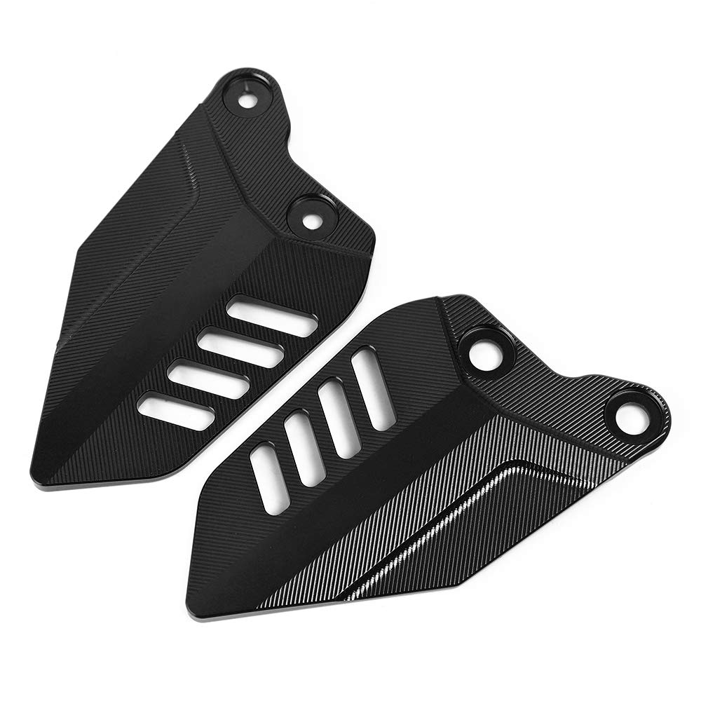 FENGSHENG Aluminum Heel Plate Guards for Honda Z900RS 2017 2018 2019 2020 2021 2022 2023 (1 Pair)