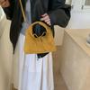 Bow Bag Women's Bag 2025 New Autumn Korean Version Fashion Handbag Foreign Style Shoulder Messenger Bag Dumpling Bag