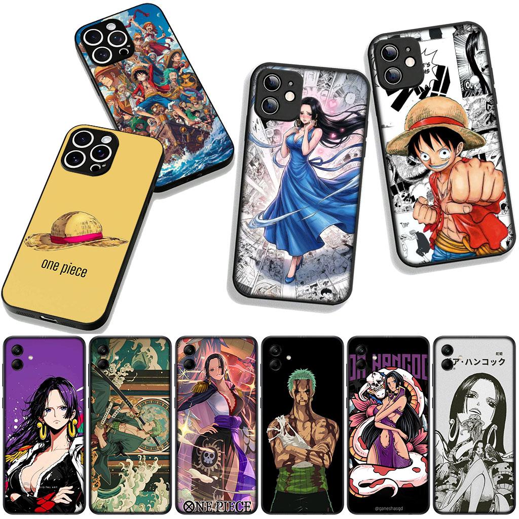 Zoro One Boa Hancock Pieces Luffy Phone Cover for Apple iPhone 17 16 11 Pro XS Max XR 6 7 8 Plus 16E SE 2020 Air 5 SE2 Case