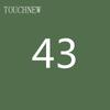 TOUCHNEW Custom Single Sketch Markers Dual Head Alcohol-Based Brush Pen for Drawing Manga Art Supplies