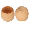 Wood T Set Wooden Natural Wooden T Cup with Clning Brush and Spoon for Home T Shop(Light Color Spoon Brush )