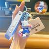 Love Cute Rainbow Bear Cartoon Keychain Pendant  For School Bag Decor Gift And