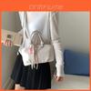 Sac à main carré minimaliste en PU pour femme, usage quotidien urbain décontracté