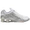 New Nike Shox R4 White Bright Crimson Metallic Silver HQ1988-101