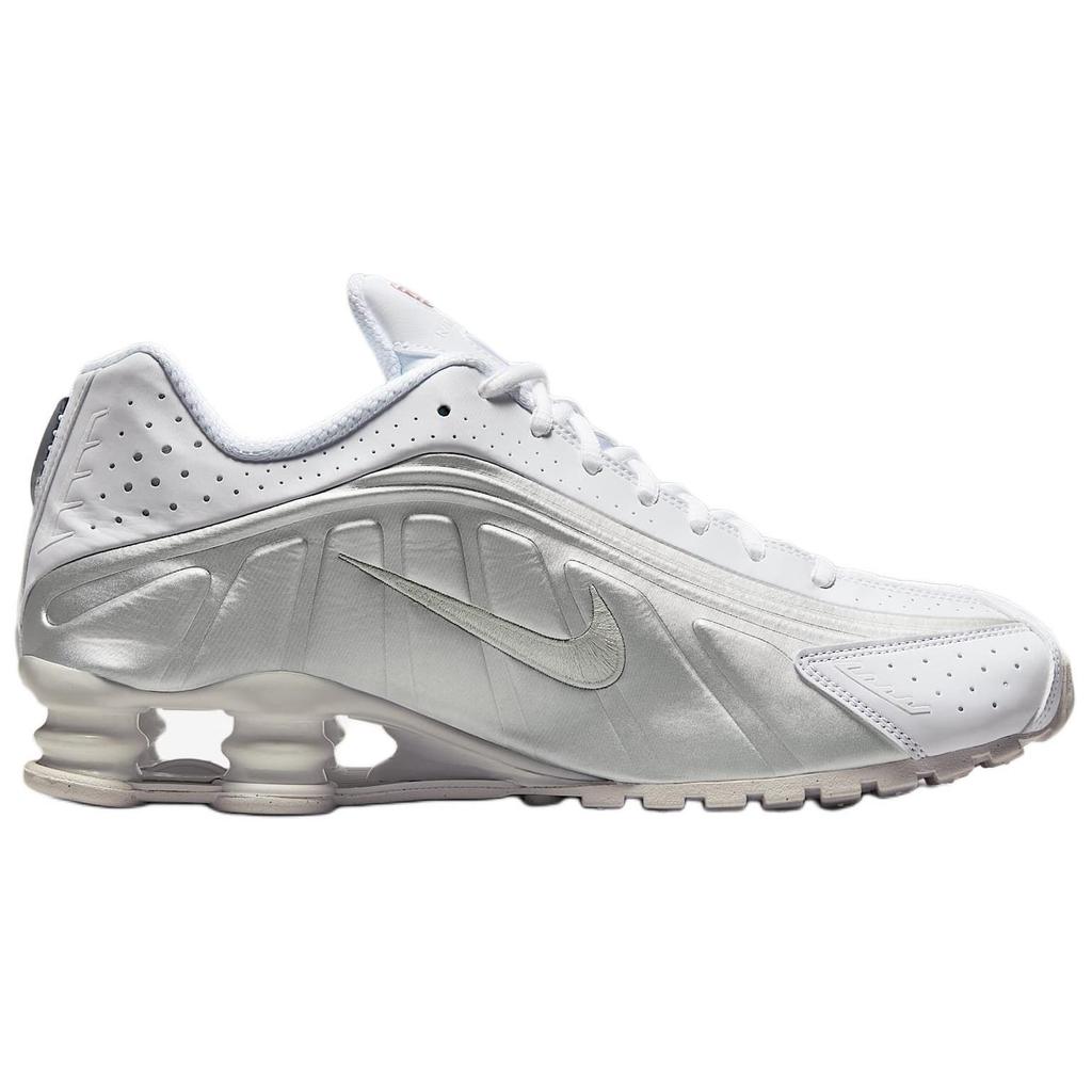 New Nike Shox R4 White Bright Crimson Metallic Silver HQ1988-101