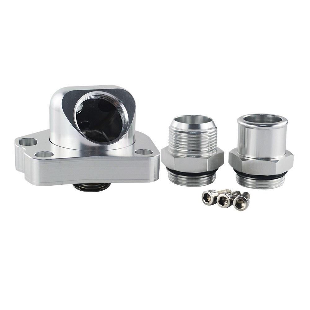 Car Swivel Neck Thermostat Modification Engine Cooling Thermostat Housing For Honda Accord K Series K20 K24 Radiator Hose K Swap