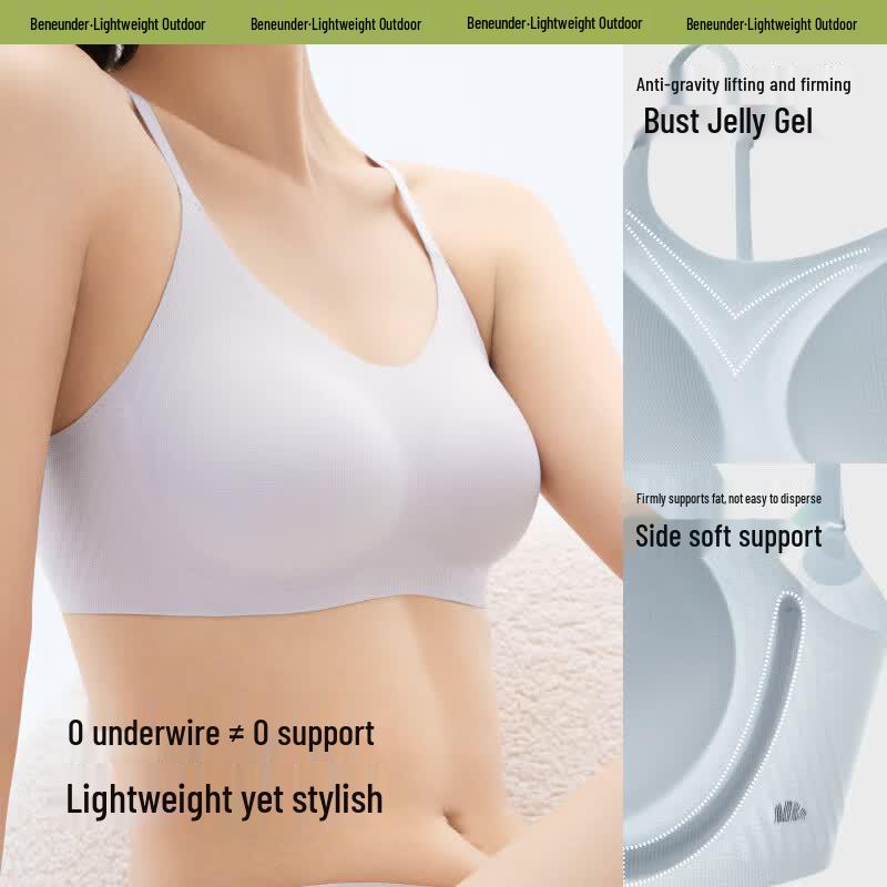 Undergravity Seamless Wireless Back-Clasp Bra