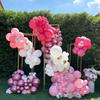 26/52Pcs Pink Latex Balloon Set With Sequins For Birthday Party Scene Decoration Wedding Anniversary Baby Shower 5