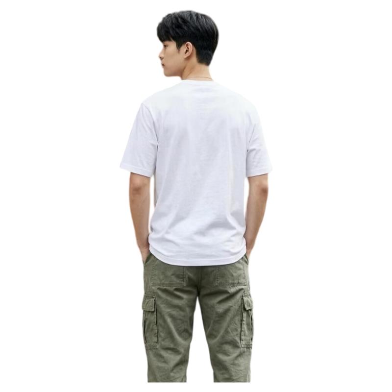 adidas Summer Men's Sports Trendy Comfortable Breathable Outdoor Cotton Short Sleeve T-Shirt