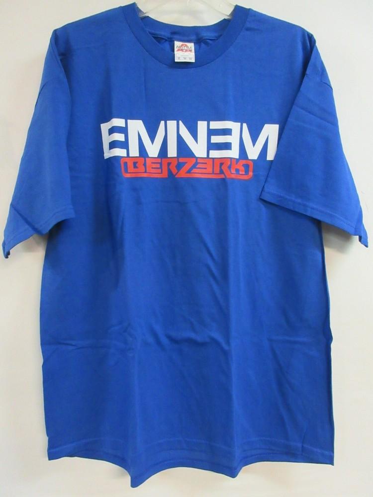 ОФИЦИАЛЬНЫЙ МЕРЧ EMINEM BERZERK 2013 МУЗЫКАЛЬНАЯ ФУТБОЛКА ДЛЯ КОНЦЕРТА ГРУППЫ UNISEX EXTRA LARGE S