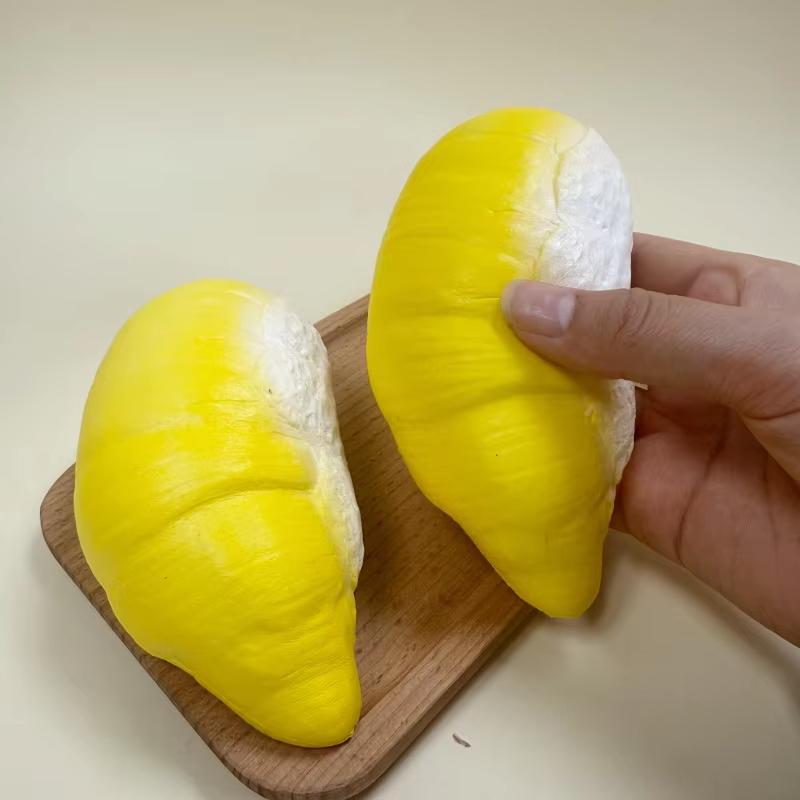 Durian Slow Rising Toy 1Pcs Soft Simulation Fruit Fidget Toy for Stress Relief Classroom Reward for Students